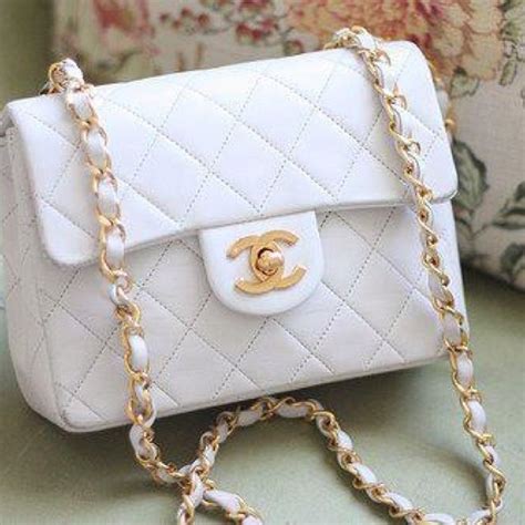 chanel 2.55 in white gold|chanel 2.55 bag.